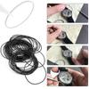 Watch Gasket Kit,28pcs 0.6mm O-Ring Set Sealing Rings Watch Rubber Seals Size 13-40mm for Watch Back