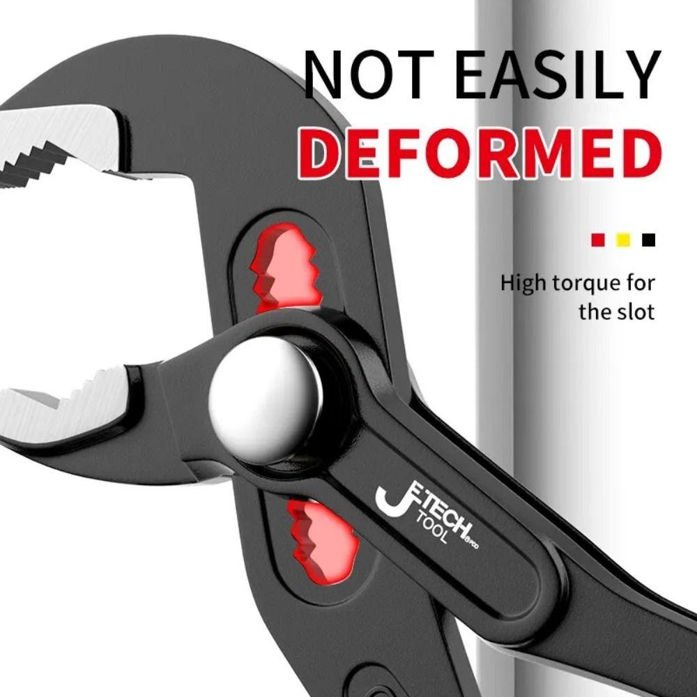 Регулируемый открывающийся гаечный ключ для водяного насоса, плоскогубцы для хомутов водопроводных труб, сантехнические клещи, инструмент для ремонта