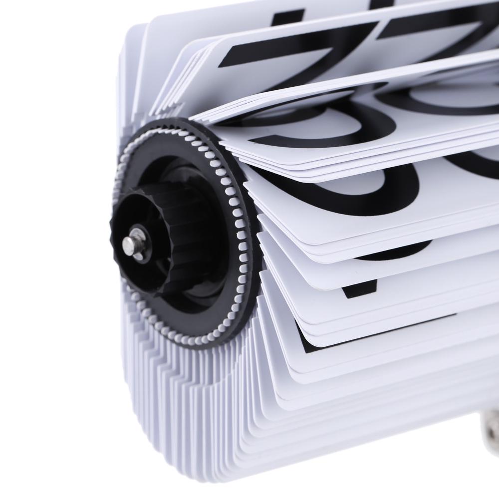 Маленькие настольные часы в стиле ретро, ​​перекидные часы из нержавеющей стали, кварцевые с внутренним механизмом