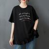 Short Sleeve Oversized Cotton Vintage Casual Loose T Shirt Tops Women Summer T-shirt
