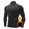 [THREEGUN] Compression Tops, Men's, Brushed Lining, High Neck Undershirt, Long Sleeve, Sports Innerwear, Cold Protection Innerwear, Compression Wear,