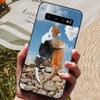 Чехол для Samsung S10 Plus Мягкий силиконовый чехол Черный бампер ТПУ Для Samsung Galaxy S10 S10E S 10 S10plus Чехлы для телефона Задние крышки