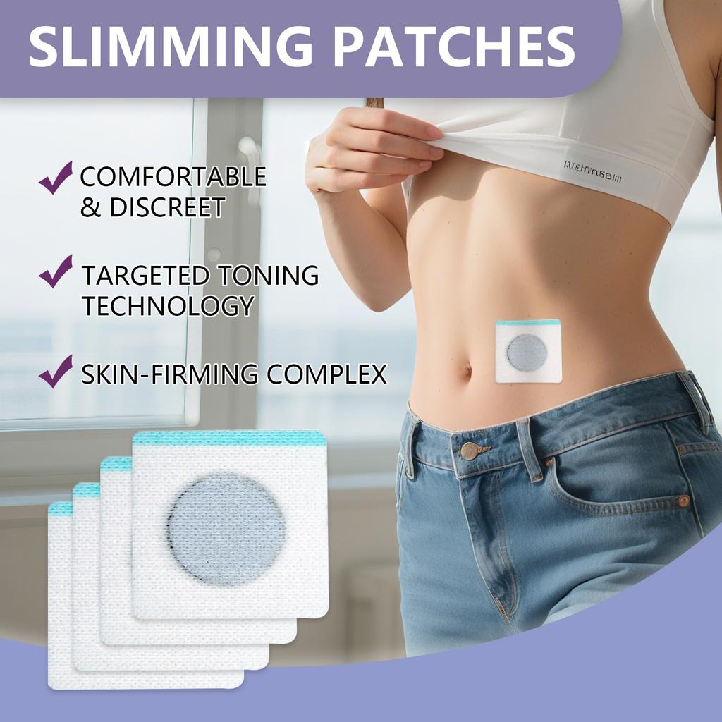Body Patch Hip Leg Shaping Firming Skin Slimming Navel Patch 1 Box/60 Pieces