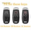 Мягкий ТПУ чехол для автомобильного ключа с 3 кнопками для Nissan Rouge Kicks Pathfinder J12 Ariya Altima Rogue Qashqai Bluebird Sylphy, оболочка-брелок