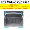 Sinjayer Car Trunk Mat ALL Weather AUTO Parts Tail Boot Luggage Pad Carpet High Side Cargo Liner Fit For Volvo C40