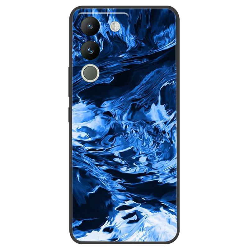 Чехол для VIVO V29E V2317 Защитный чехол для камеры Для телефона VIVO Y200 5G Мягкий силиконовый TPU Задняя крышка V2307 Ударопрочный Fundas
