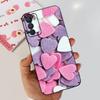 Чехол для Motorola Moto G42 XT2233-2 Мягкий силиконовый черный чехол Стильный чехол для телефона с рисунком Цветы Бабочки Для Moto G42 G 42 MotoG42 Чехол