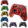 Camouflage Silicone Gamepad Cover 2 Joystick Caps For XBox One X S Controller