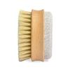 Double Bath Brush - IDC INSTITUTE - Body Brush - Natural Fibers - Pumice Stone - For Women