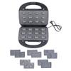 Electric Sandwich Maker Panini Press Donut Maker Machine Waffle Maker with 10 Removable Non Stick
