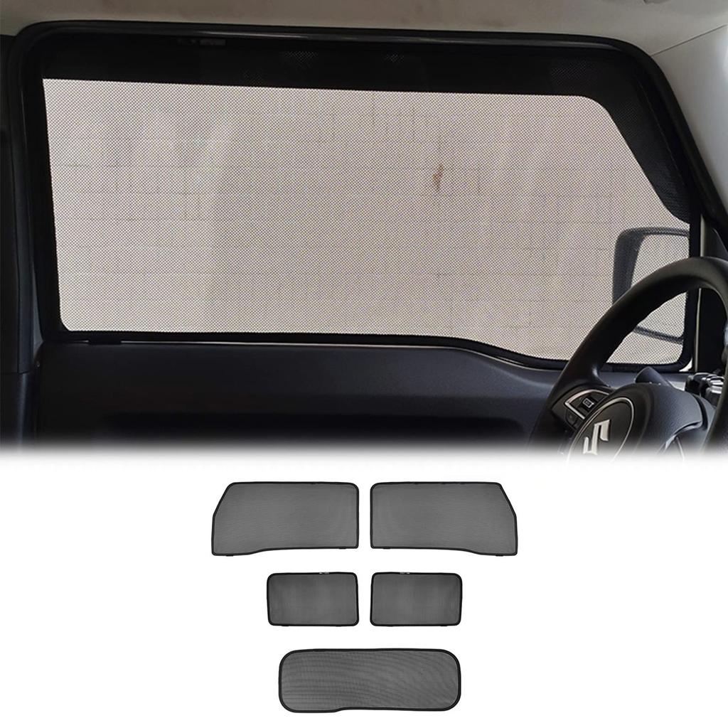 New Suzuki Jimny Car Screen Door for JB64 and Jimny Sierra Car Window Insect Car Car Window UV Direct Sunlight Thermal Interior Custom Design Full