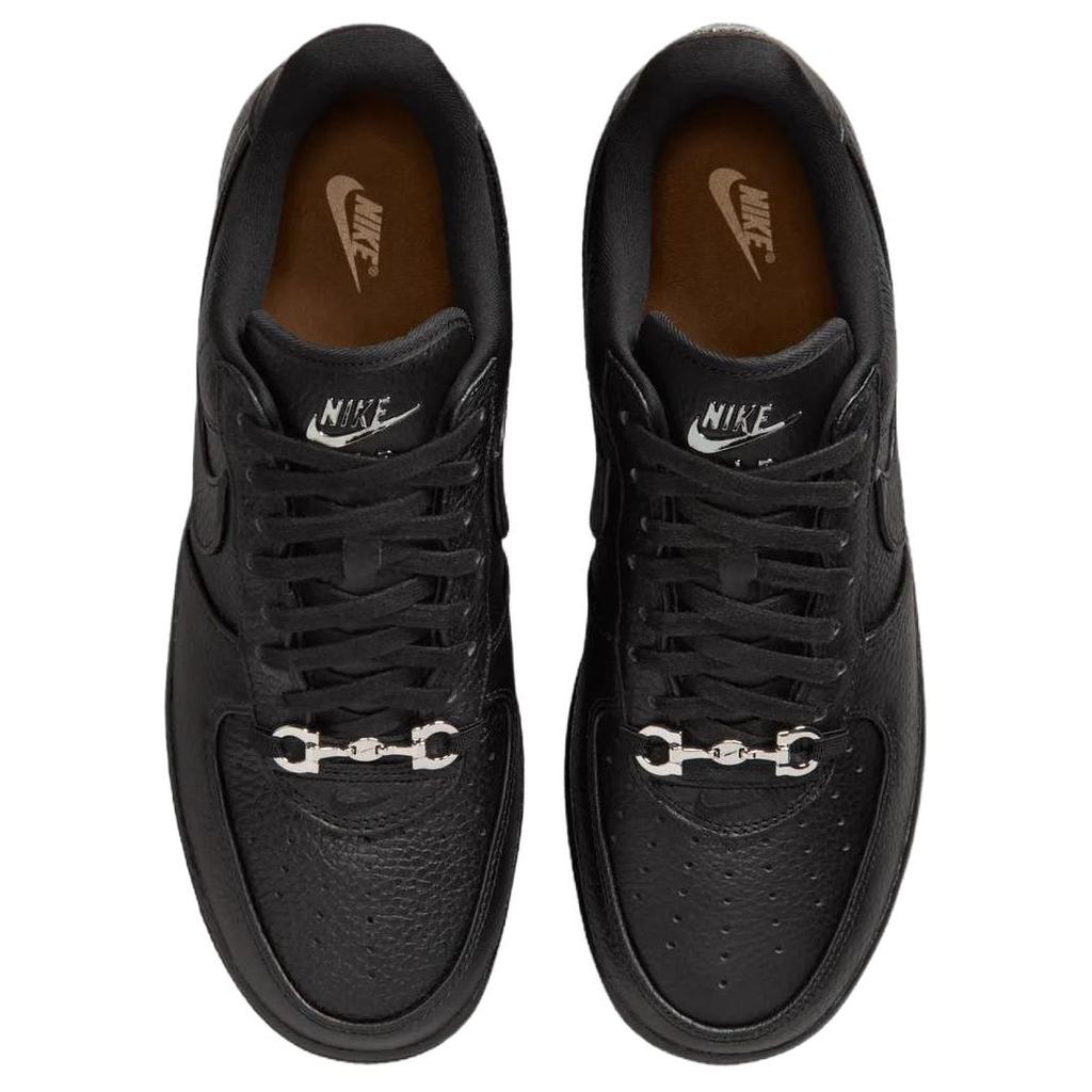 Nike Мужские кроссовки Air Force 1 Low Черная Кожа IM5754-001