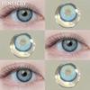 FUNSACHY Brown Korean Lenses Colored Contact Lenses For Eyes Fashion Lens Beautiful Pupil Yearly Use Natural Gray Eye Contacts