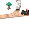 Children Wooden Track Accessories Train Track Toys Track Connector Toys Wooden Track Railway Toys