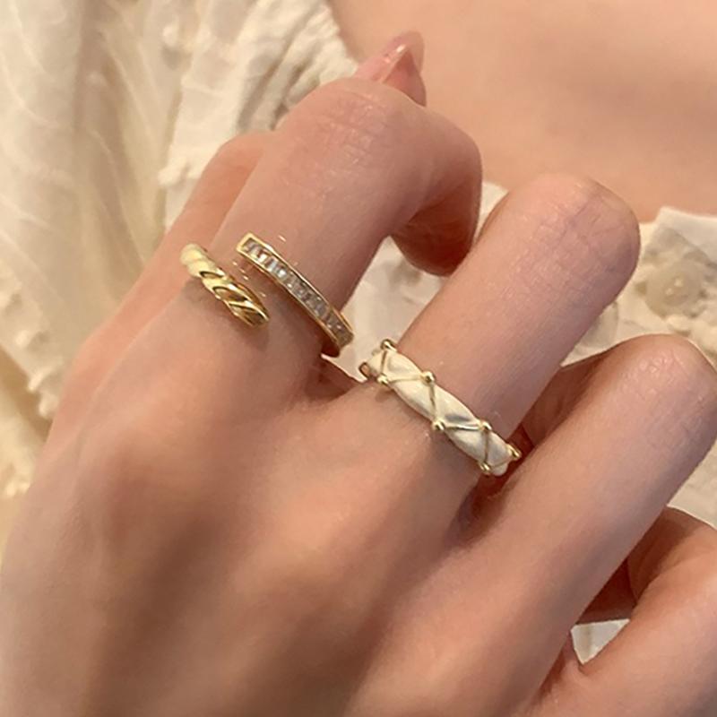 foxanry Кольцо со сверкающим цирконом для женщин и девочек, модные элегантные ювелирные изделия для помолвки, подарки