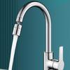Sink Faucet Aerator Attachment with 360 Degree Joint 2 Flows Modes and Metal Body for Home Washing Tasks Daily