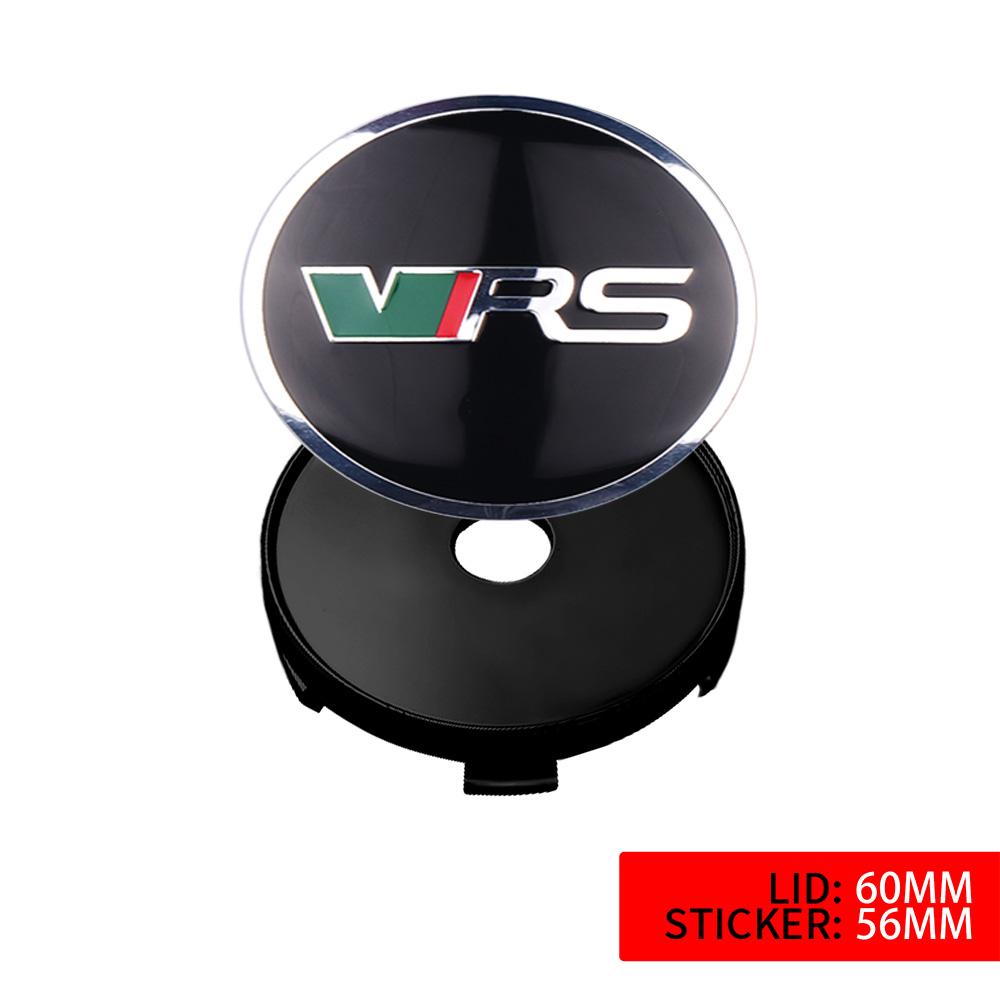 4pcs 56mm Car Emblem Wheel Center Hub Cap Cover Sticker For Skoda Rapid Octavia VRS VII S Kodiaq Karoq Fabia Superb Scala Yeti