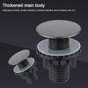 Drainage Seal Faucet Hole Cover Anti-leakage Washbasin Decorative Plug Portable Kitchen Sink Plug