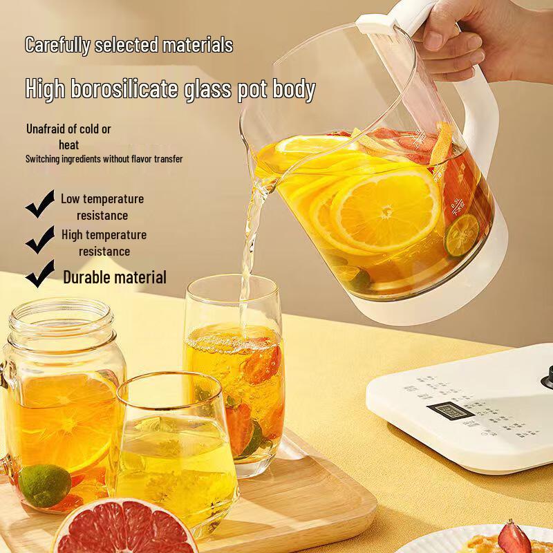 Qiudi 1.5L Multifunction Health Kettle CN plug (adapter included)