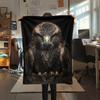 Black Eagle,pattern Flannel Blanket, High quality Comfortable for All Seasons, Home Decor, Warmth and Comfort, Perfect for Gifts.