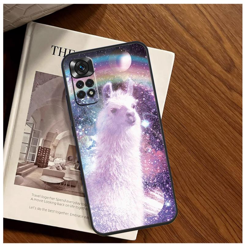 Lama Llama Alpaca Case For Xiaomi Redmi Note 11 10 9 12 13 14 15 Pro Plus Cover For Redmi 15 C 10C 13C 12C 14C