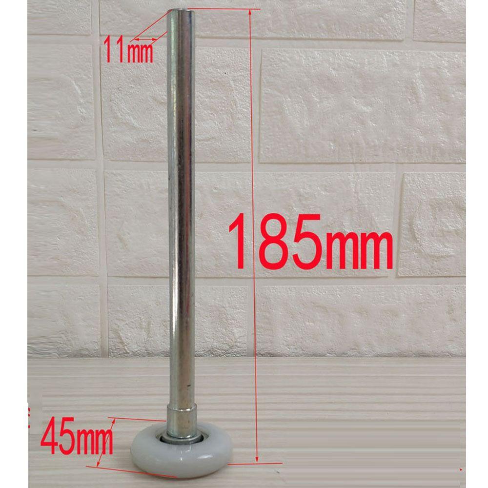 Galvanized Steel Door Wheels Nylon Sealing Shaft Roller Shutter Door Accessories For Garage Door