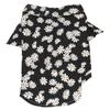 Daisy Print Dog Shirt Soft Breathable Flexible Pet T Shirt for Small Dogs and Cats