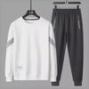 2024 Men's Spring Casual Sweatshirt & Pants Set - Trendy Round Neck Fashion