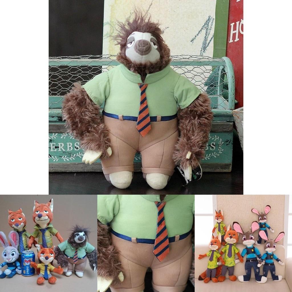 Soft And Cuddly Crazy Animal City Plush Toy Bunny Judy Fox Stuffed Animal Doll Pillow