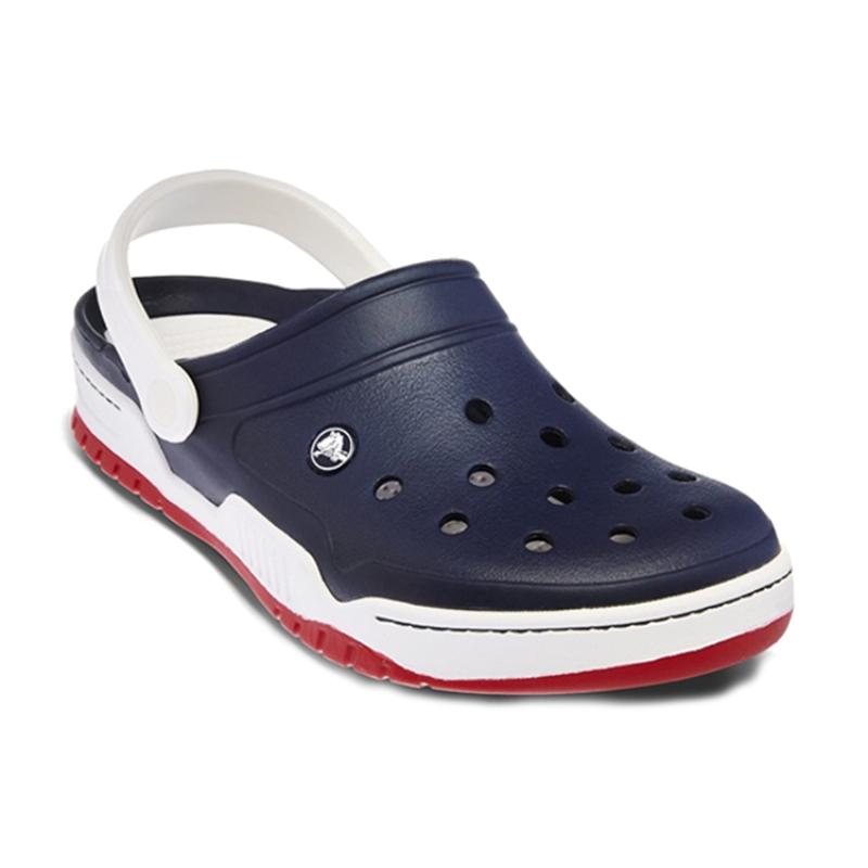 Crocs Classic Clog Beach Shoe Blue White Unisex