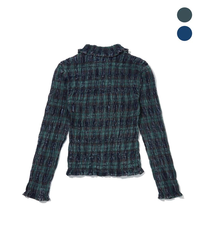 PENFIELD [Pf] Лонгслив с воротником-стойкой, стиранный_Женский_Fs3Wr10F