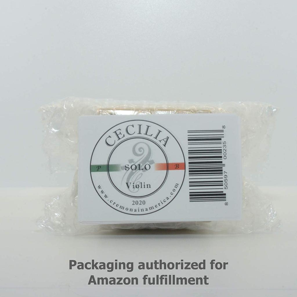 Канифоль для скрипки CECILIA Канифоль, специально разработанная для скрипичного смычка с канифольным валиком «SOLO» (Полный торт)