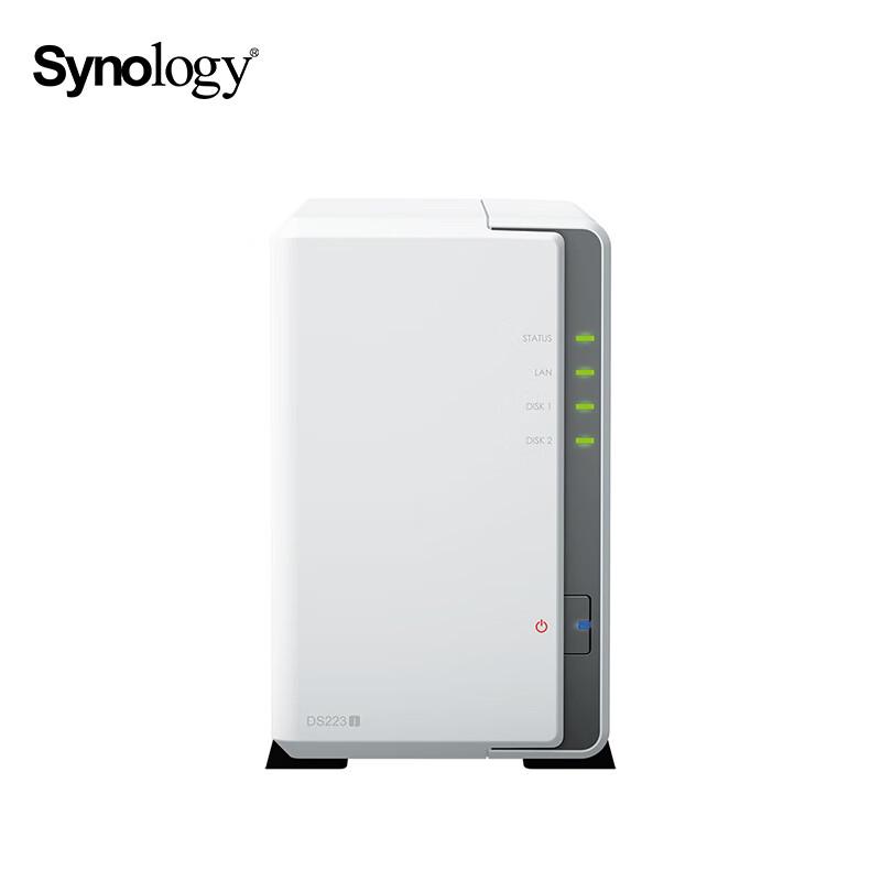 Synology DS223j NAS с 2 отсеками
