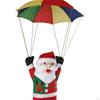 Летающая кукла Санта кулон рождественское украшение 20.5 дюймов зонтик легкий для забора, крыльца длина