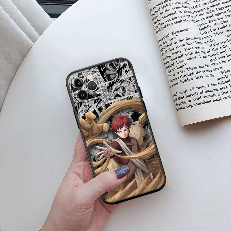 Чехол MH97 Naruto Gaara для Samsung A06 A35 A25 A24 A15 A05S A05 M55 M35 M15 A02 A12 A13 A10 A16 A20 A30 A22 A31 A32 A33 A42 A50