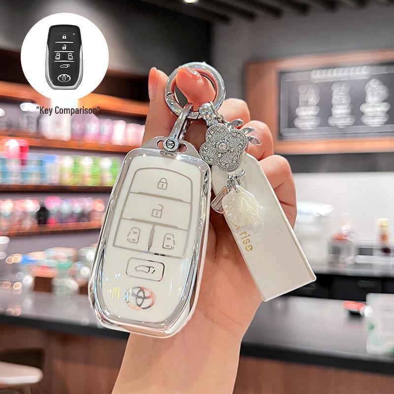 Высококачественный чехол для ключей 2024 года для Toyota Sienna, Granvia, Alphard, Vellfire – Унисекс Сумка