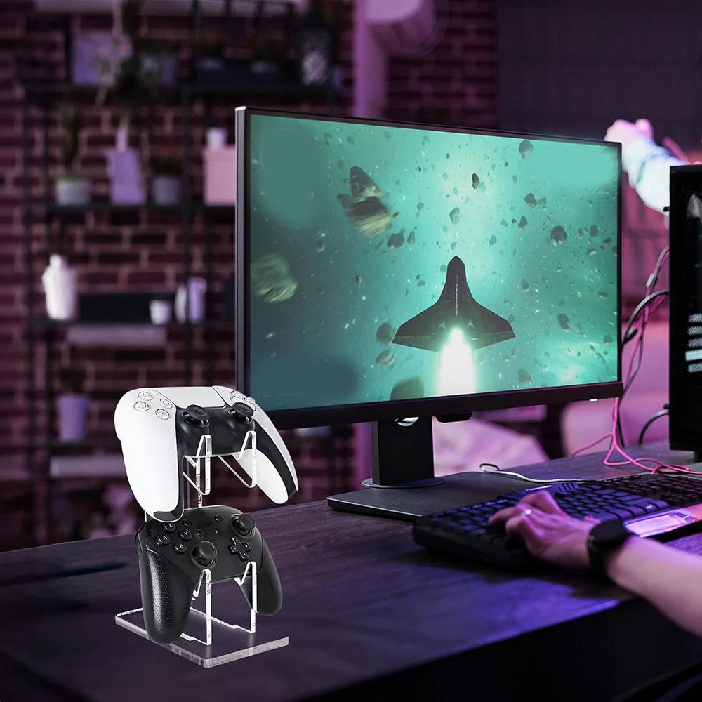 Новая универсальная акриловая подставка-держатель для игровых контроллеров для Xbox, Switch, PS4, PS5