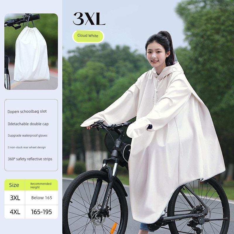 Special Raincoat for Dahon Bicycles, Suitable for Middle School Students to Use While Going to School, Full-Coverage Rain Protection for Mountain