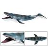 Wild Blue Whale Action Figure Toy Large Ocean Animal Statue  For Kids Children Birthday Gifts