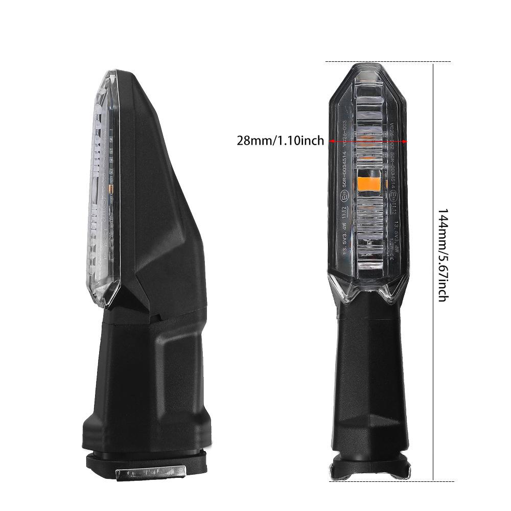 Led Turn Signal Light Indicator Lamp For Kawasaki Z900/Rs Z1000/R Zrx1200 Klr650