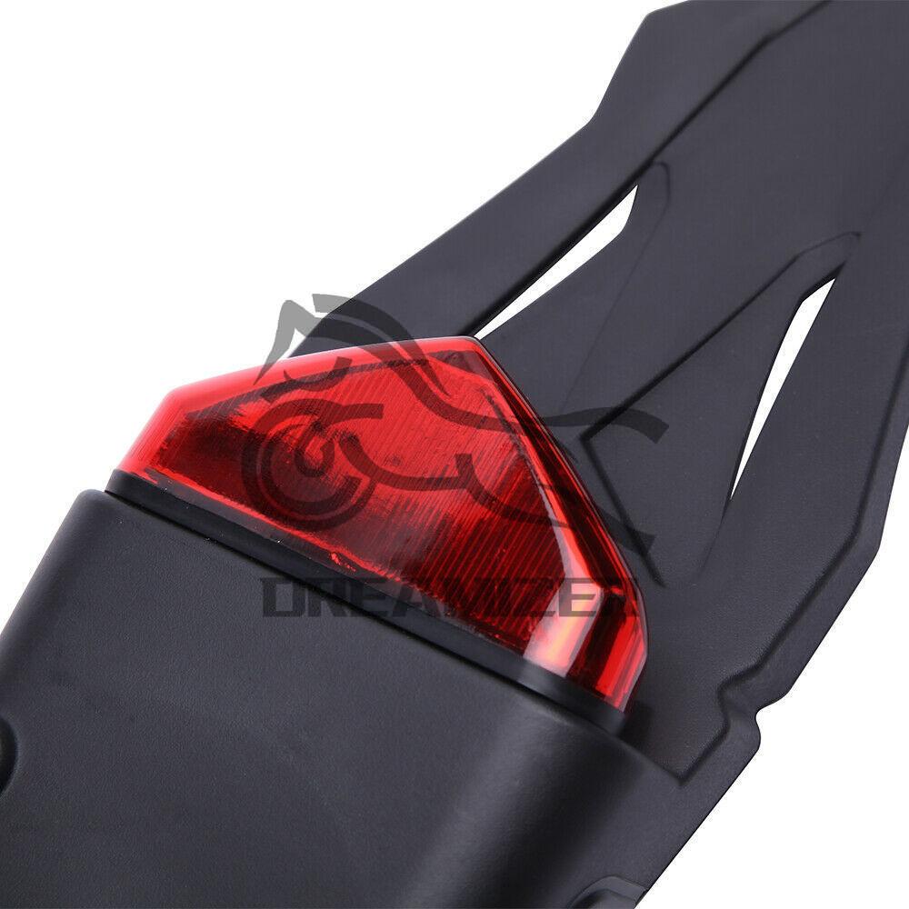 Мотоциклетный 12 светодиодный задний фонарь на заднем крыле, задний стоп-сигнал для внедорожного эндуро, велосипеда, универсальный чехол на колесо, брызговик, задняя грязь