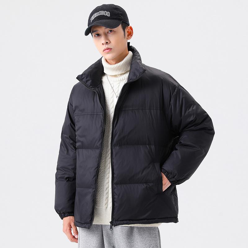 Down Jacket Men's Winter New Men's 90 White Duck Down Warm Trend Casual Loose Versatile Jacket