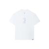 Cartoon Alphabet Print Round Neck Short Sleeve FW22 Men Tops White AHSSC49-3