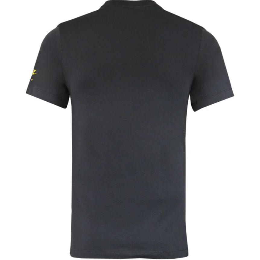 Nike Футболка с коротким рукавом и круглым вырезом с мультяшным принтом, мужские топы, черная FD1336-060