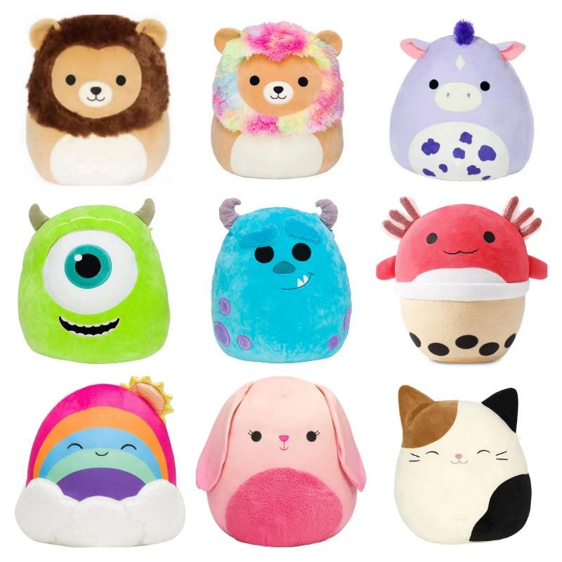 Мягкая Плюшевая Игрушка Squishmallow Салливан Вазовски Чучела Куклы Детские Рождественские Подарки на День Рождения