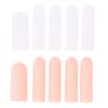 10 Pcs Silicone Finger Cot Gel Finger Protector Fingers Brace Support Gloves