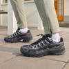 Nike P-6000 Замша Антрацит Металлик Серебристый