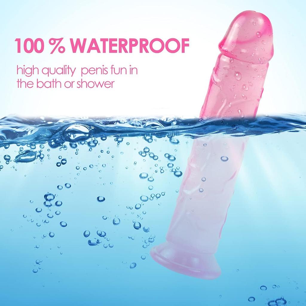 MoDi 5 размеров реалистичный желеобразный дилдо женский эротический анальный секс игрушки гей мягкий клитор вагинальные мастурбаторы пенис присоска член