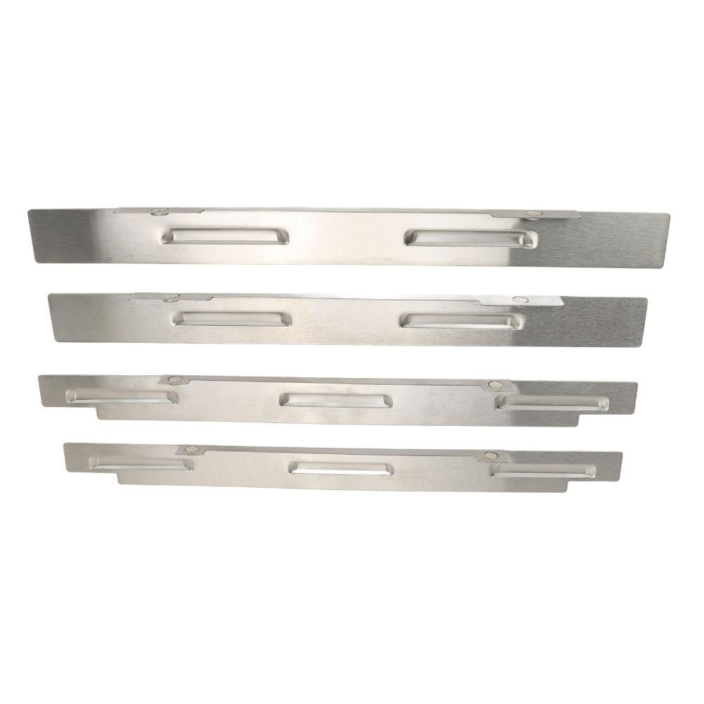 4 Pcs Stainless Steel Griddle Wind Guard 36 inch Heat Shield Wind Guard Shield Grill Accessories