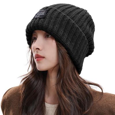 SIVAN Вязаная шапка для мужчин и Зимняя и Защита от холода Выбор для Плюс пряжа для и и нежная к Идеально для или повседневной Один размер подходит всем Свободный